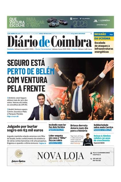 Diário de Coimbra – 19/01/2026