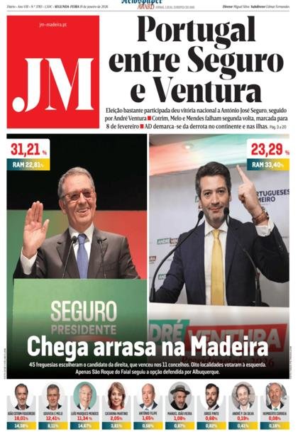 Jornal da Madeira – 19/01/2026