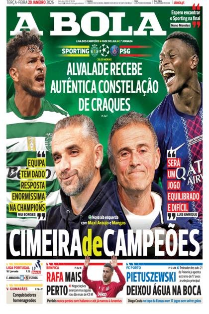 A Bola – 20/01/2026