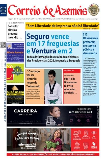 Correio de Azeméis – 20/01/2026