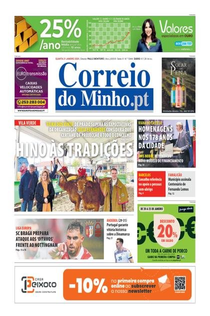 Correio do Minho – 21/01/2026