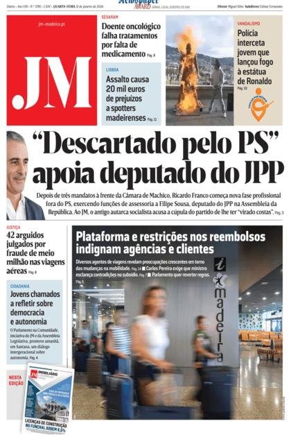 Jornal da Madeira – 21/01/2026