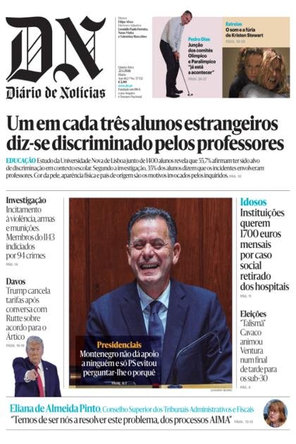 Diário de Notícias – 22/01/2026