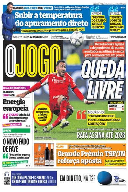 O Jogo – 22/01/2026