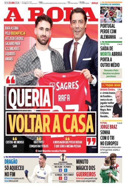 A Bola – 23/01/2026