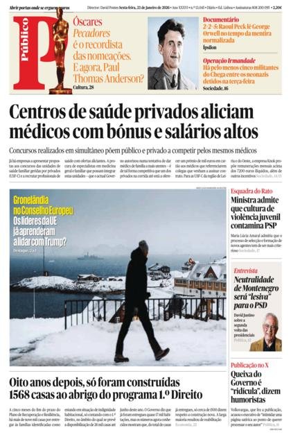 Público LX – 23/01/2026