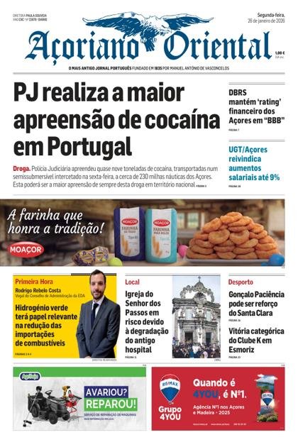 Açoriano Oriental – 26/01/2026