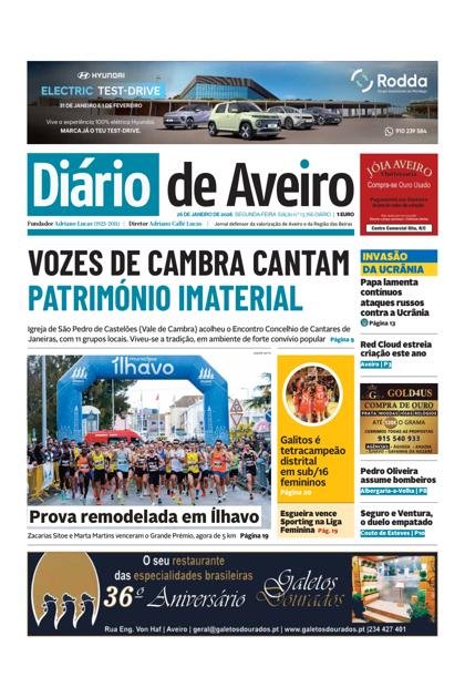 Diário de Aveiro – 26/01/2026