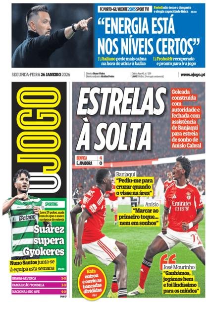 O Jogo – 26/01/2026