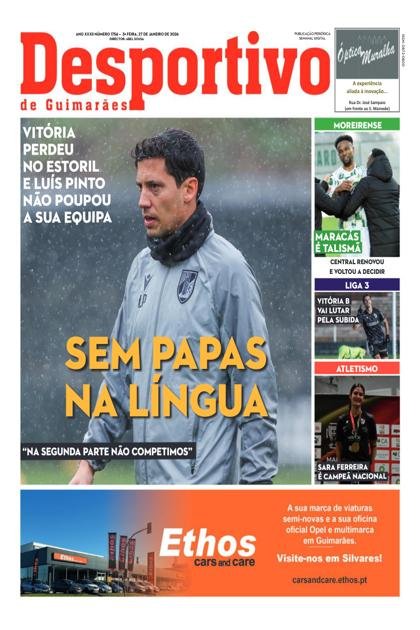 Desportivo de Guimarães – 27/01/2026