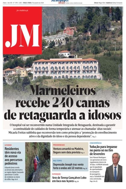 Jornal da Madeira – 27/01/2026