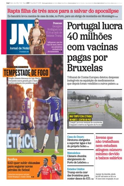 Jornal de Notícias – 27/01/2026