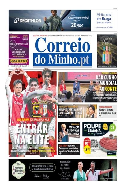 Correio do Minho – 28/01/2026