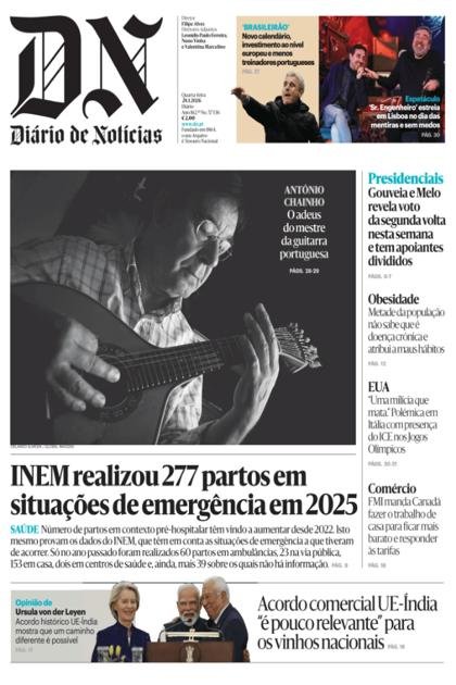 Diário de Notícias – 28/01/2026