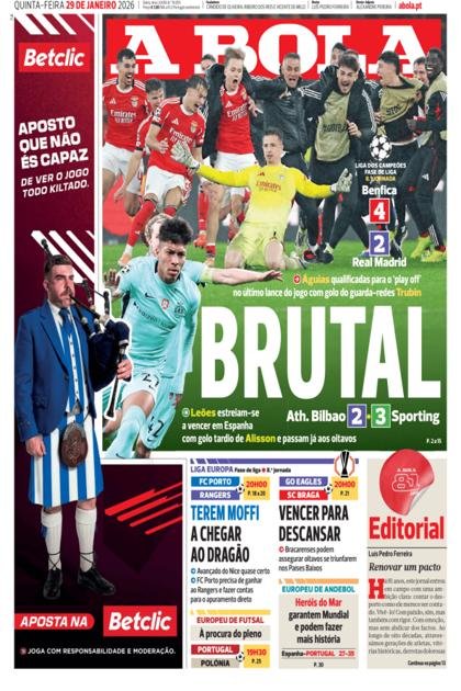 A Bola – 29/01/2026