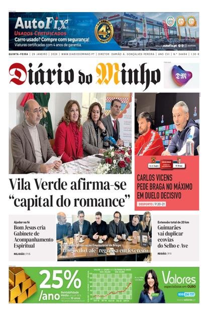 Diário do Minho – 29/01/2026