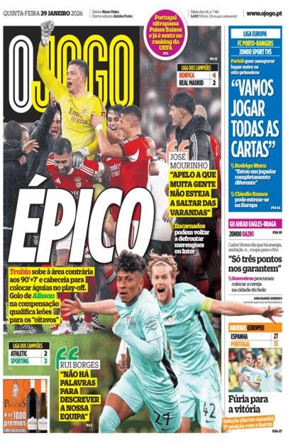 O Jogo – 29/01/2026