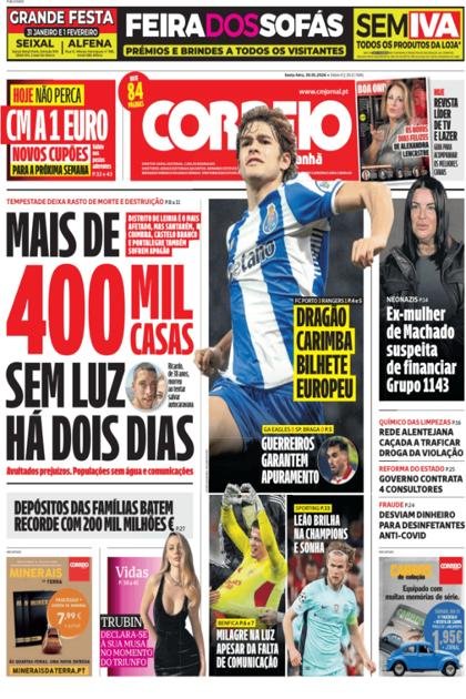 Correio da Manhã+ Boa Onda – 30/01/2026