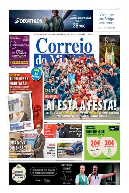 Correio do Minho – 30/01/2026