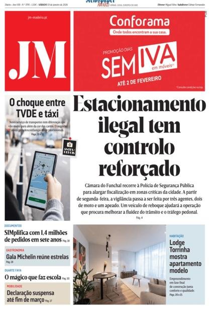 Jornal da Madeira – 31/01/2026