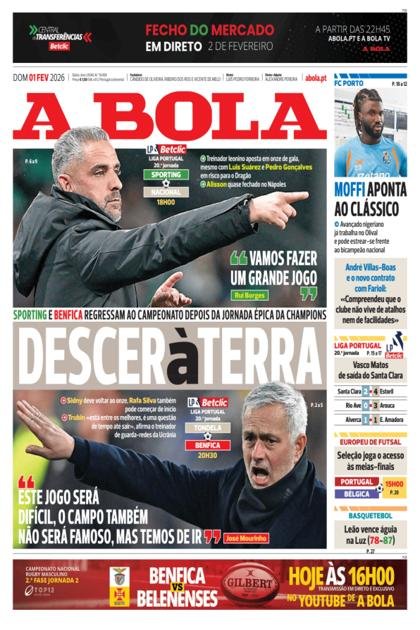 A Bola – 1/02/2026