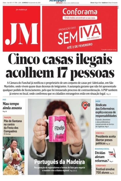 Jornal da Madeira – 1/02/2026
