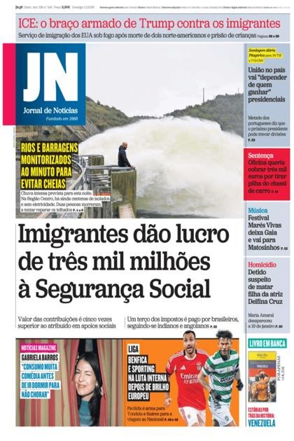 Jornal de Notícias – 1/02/2026