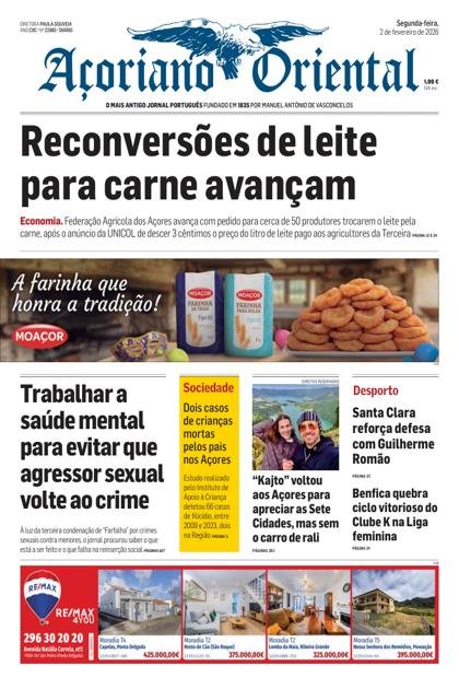Açoriano Oriental – 2/02/2026