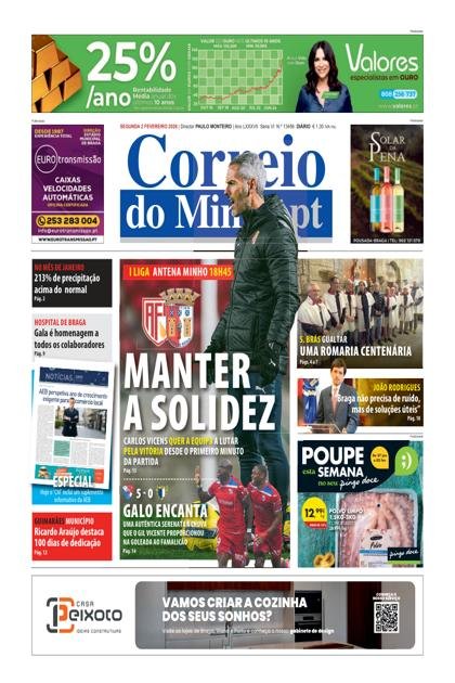 Correio do Minho – 2/02/2026