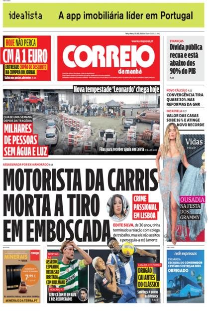 Correio da Manhã – 3/02/2026