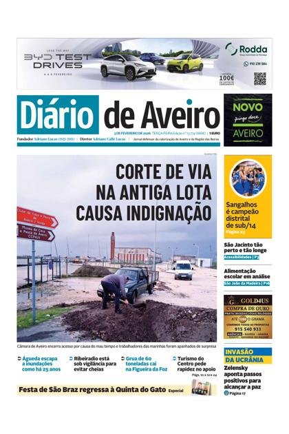 Diário de Aveiro – 3/02/2026