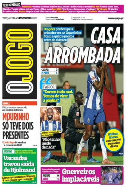 O Jogo – 3/02/2026