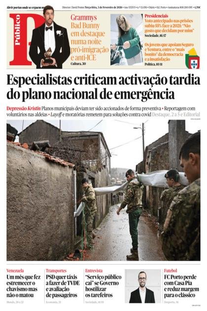 Público OPO – 3/02/2026