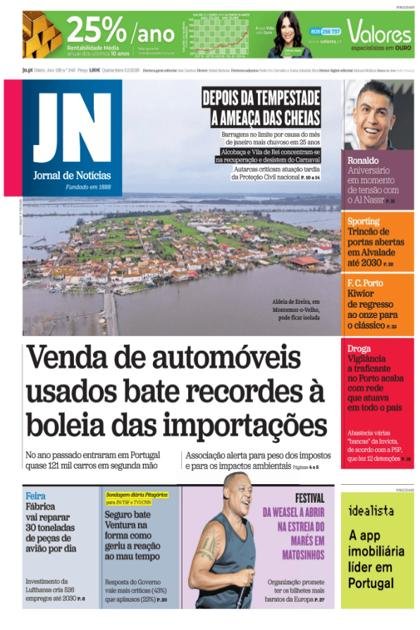 Jornal de Notícias – 5/02/2026