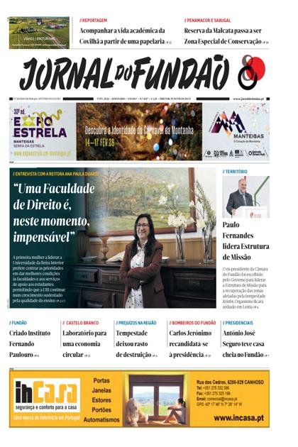 Jornal do Fundão – 5/02/2026
