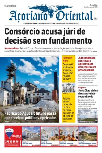 Açoriano Oriental – 6/02/2026
