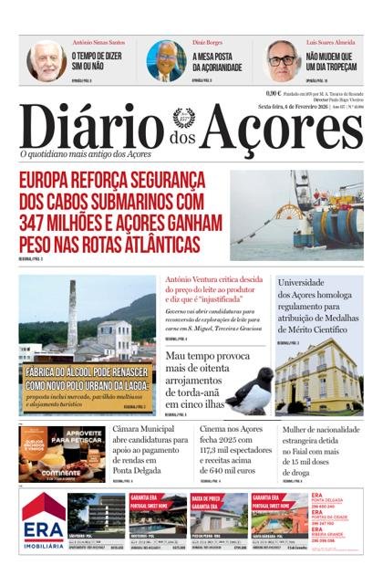Diário dos Açores – 6/02/2026