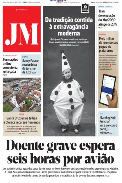 Jornal da Madeira – 7/02/2026