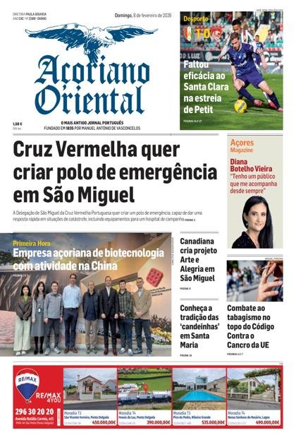 Açoriano Oriental – 8/02/2026