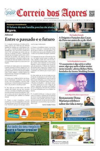 Correio dos Açores – 8/02/2026