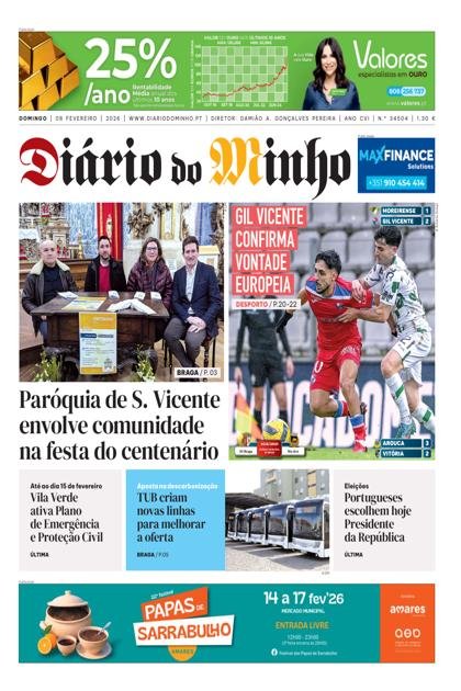 Diário do Minho – 8/02/2026