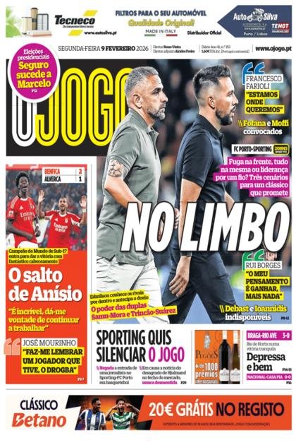 O Jogo – 9/02/2026