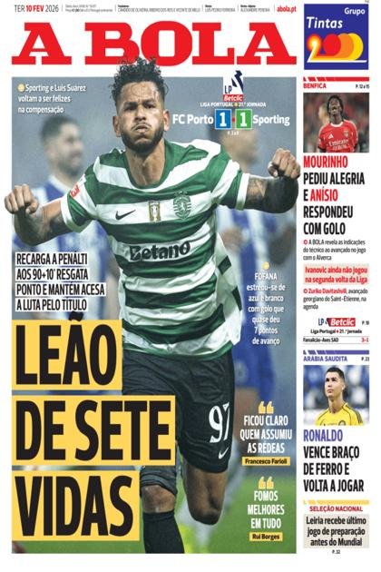 A Bola – 10/02/2026