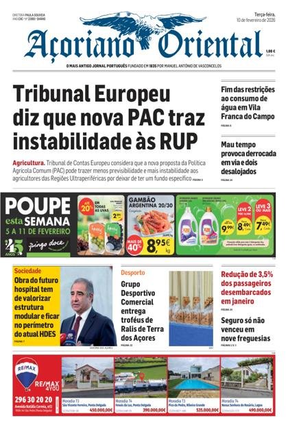 Açoriano Oriental – 10/02/2026