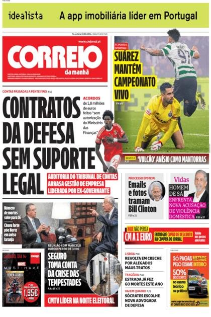 Correio da Manhã – 10/02/2026