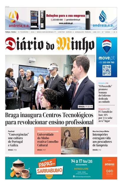 Diário do Minho – 10/02/2026