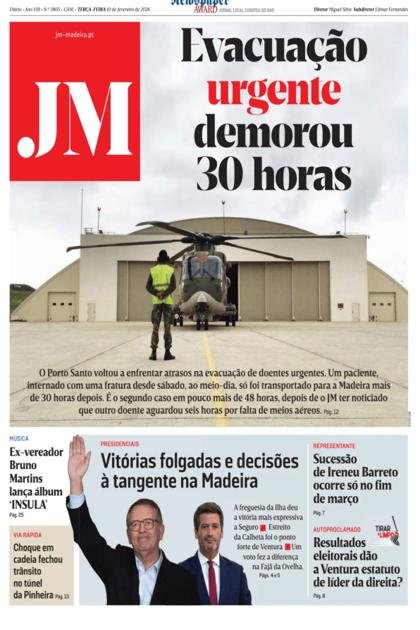 Jornal da Madeira – 10/02/2026