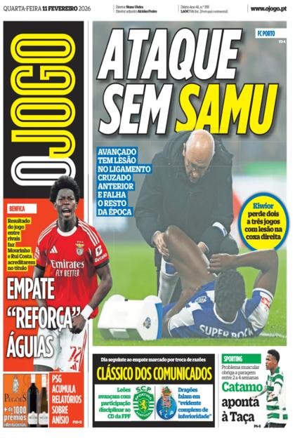 O Jogo – 11/02/2026