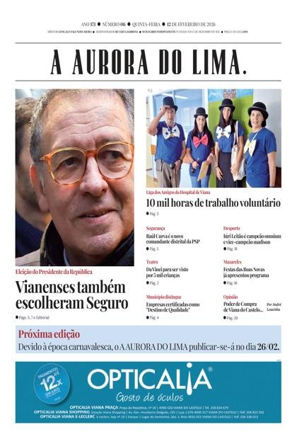 A Aurora do Lima – 12/02/2026