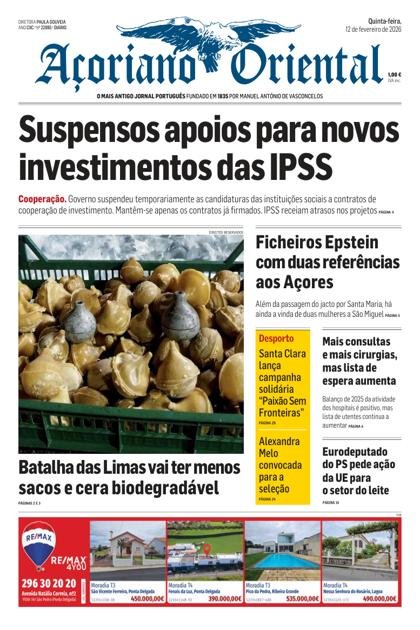 Açoriano Oriental – 12/02/2026